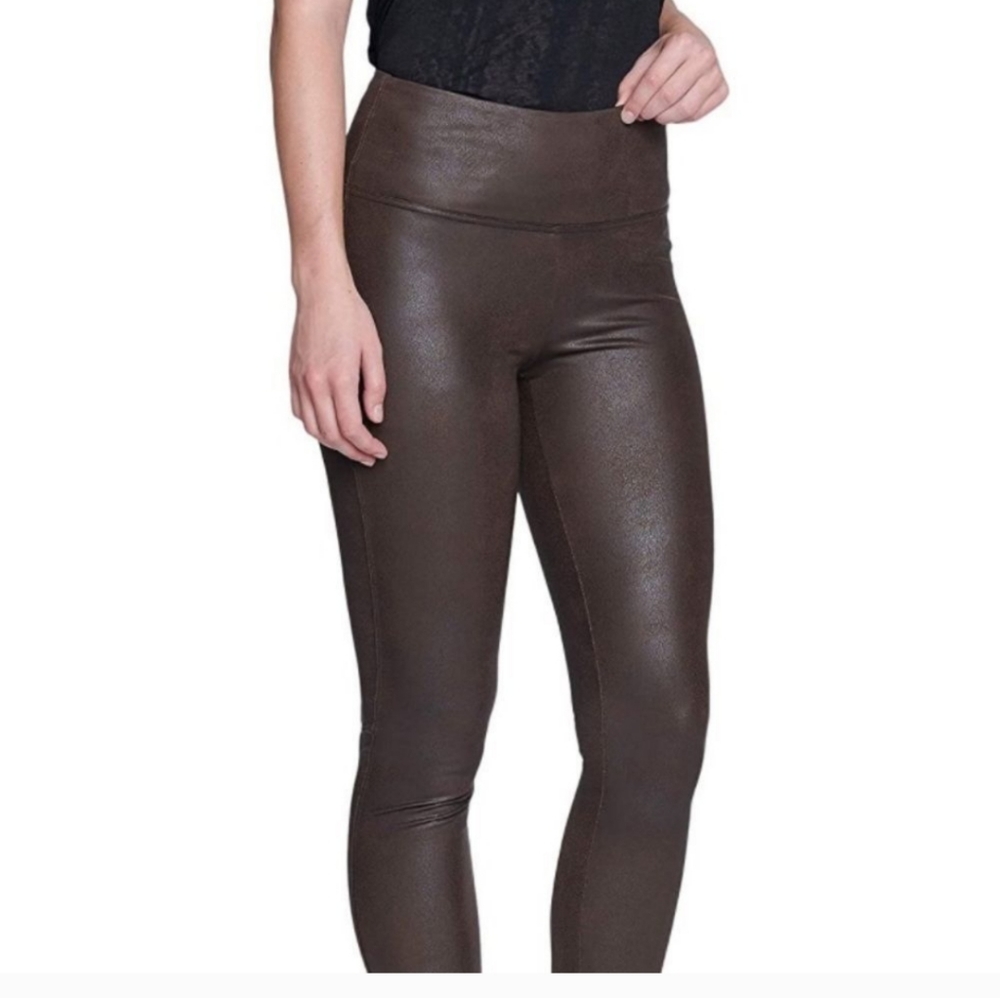 Seven7 Brown Faux Leggings